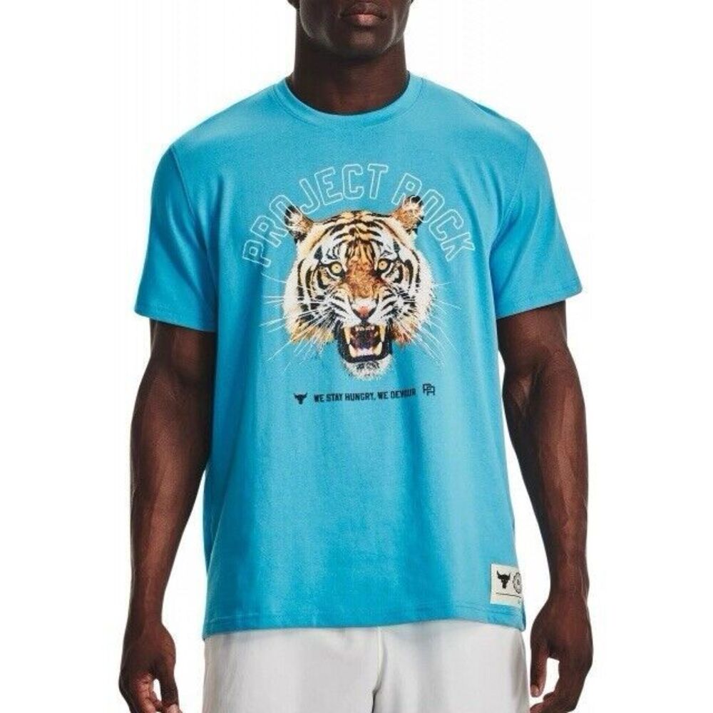 Under Armour Men's Project Rock Champion‎ Heavyweight Short Sleeve T-Shirt XL